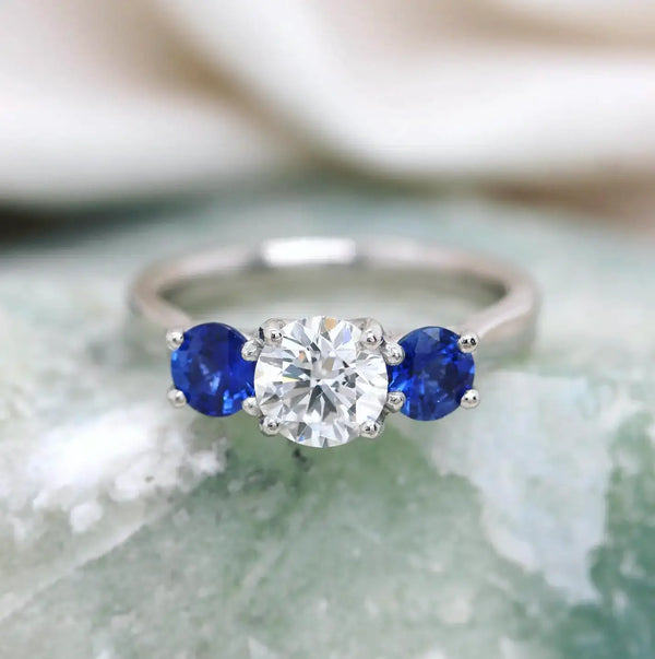 Sapphire Engagement Ring