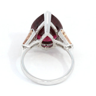 Garnet and Topaz Ring