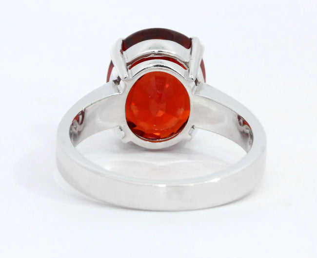 Oval Garnet Ring