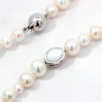 'Sugar Plum' Pink Spinel and Pearl Necklace