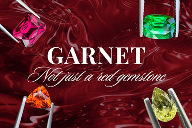 Garnet: not just a red gemstone