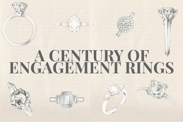 A Century of Engagement Rings