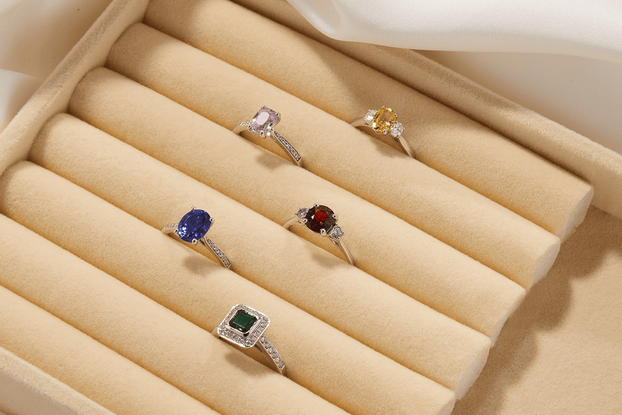 Gemstone Engagement Rings - Holts Gems