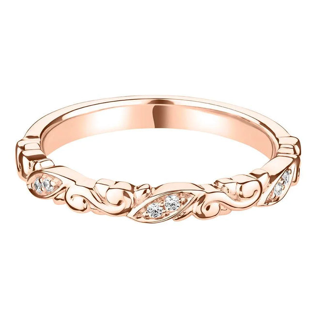 Decorative-Carved-Scrolls-Diamond-Ring-rose-gold
