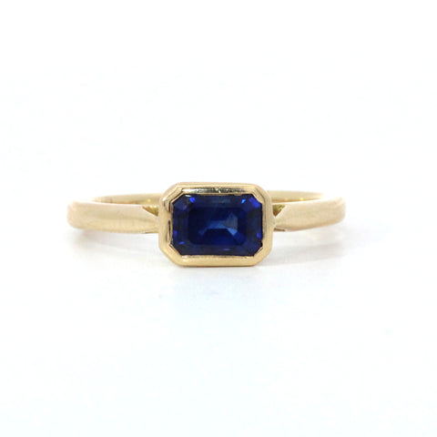 Sapphire Pinky Ring