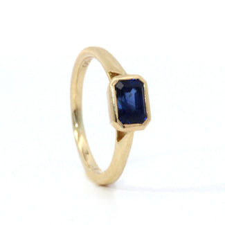 Sapphire Pinky Ring