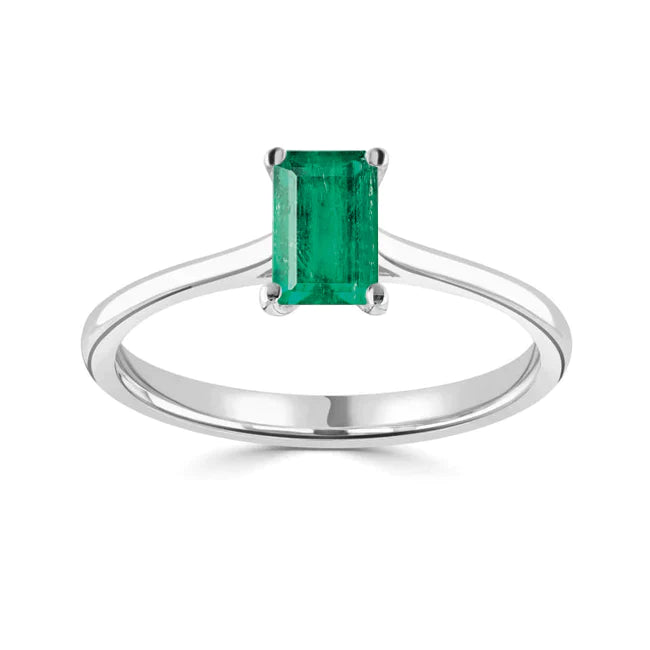 Emerald Indigo - 0.589ct Emerald - Size 
R ½