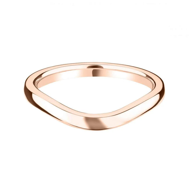 U-Shape-Curved-Wedding-Band-2mm-rose-gold