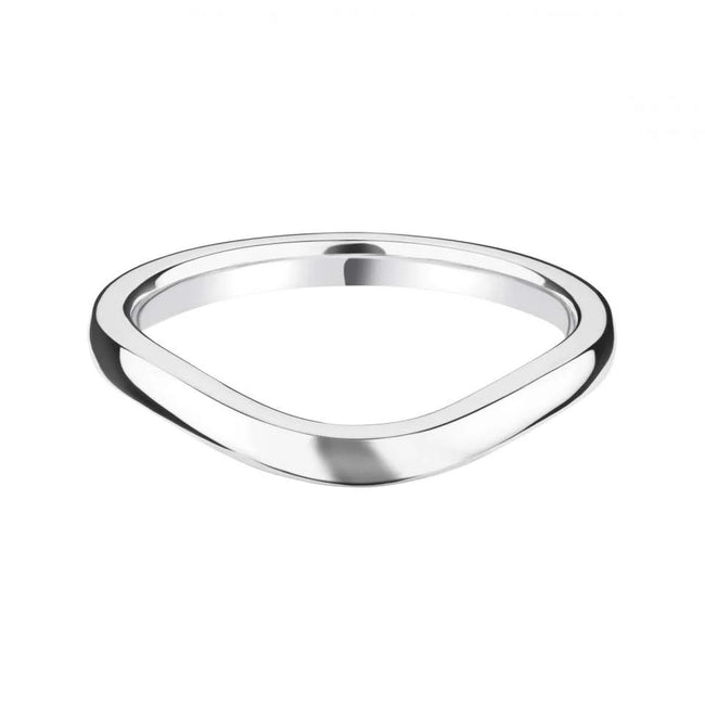 U-Shape-Curved-Wedding-Band-2mm-white-gold