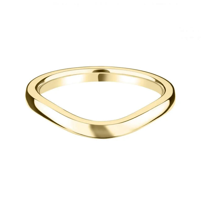 U-Shape-Curved-Wedding-Band-2mm-yellow-gold