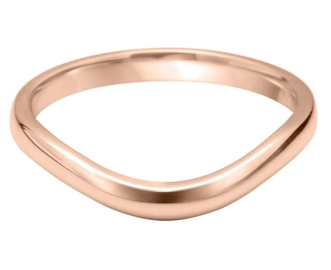 U-Shape-Curved-Wedding-Band-3mm-rose-gold