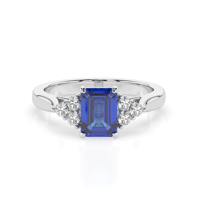Sapphire Alyssum - 1.29ct Blue Sapphire - Size Not Sure