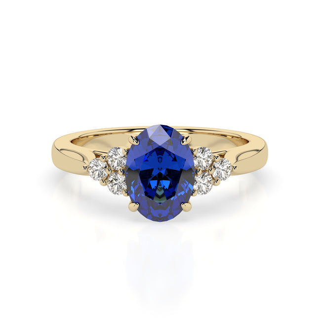 Sapphire Alyssum - 0.559ct Blue Sapphire - Size Not Sure