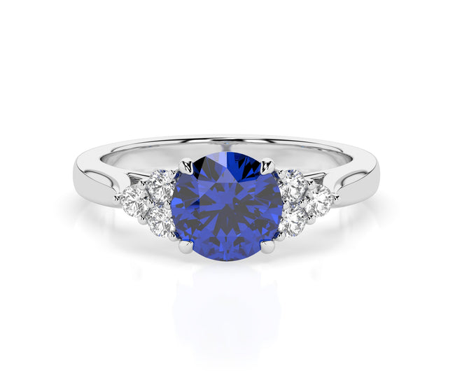 Sapphire Alyssum - 0.73ct Blue Sapphire - Size Not Sure