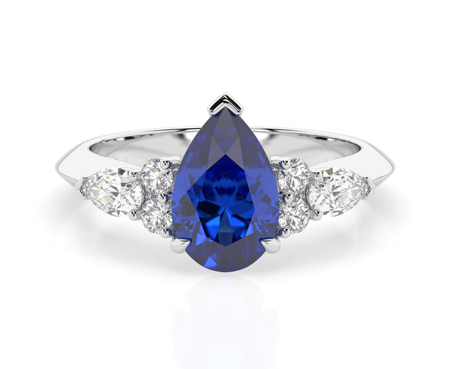 Sapphire Amore - 0.446ct Blue Sapphire - Size P
