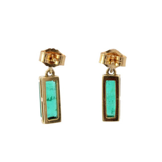 Emerald Drop Earrings