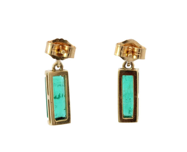 Emerald Drop Earrings