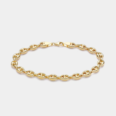 9ct Gold Mariner Link Bracelet