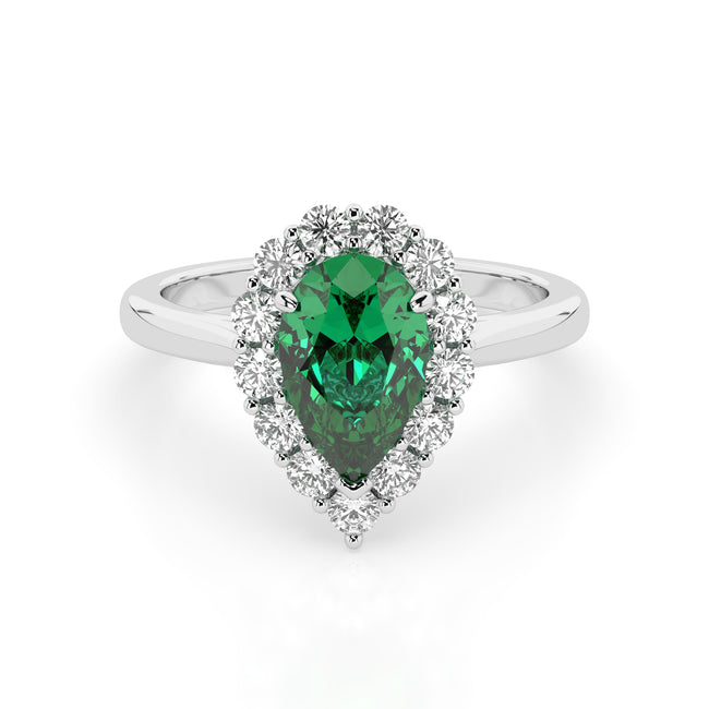 Emerald Luna - 0.363ct Emerald - Size Not Sure