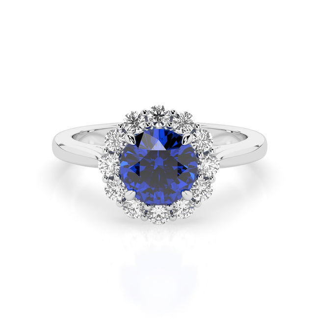 Sapphire Luna - 0.7ct Blue Sapphire - Size Not Sure