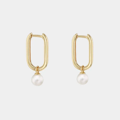 9ct Fresh Water Pearl Drop Earring