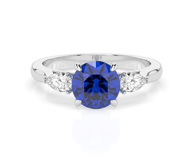 Sapphire Primrose - 0.67ct Blue Sapphire - Size Not Sure