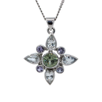 Sapphire Pendant Necklace
