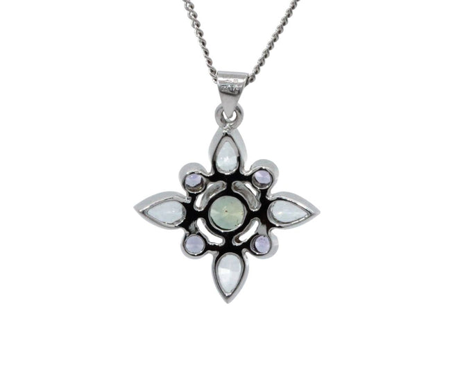 Sapphire Pendant Necklace