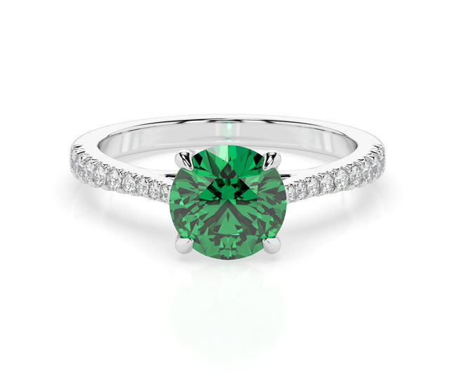 Emerald Terra - 0.645ct Emerald - Size 
J ½