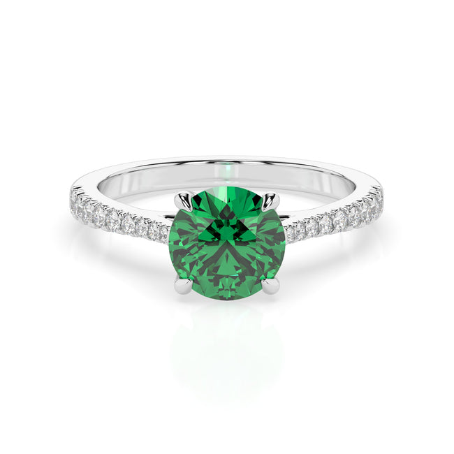Emerald Terra - 0.645ct Emerald - Size 
J ½