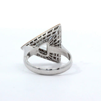 Triangle Diamond Ring
