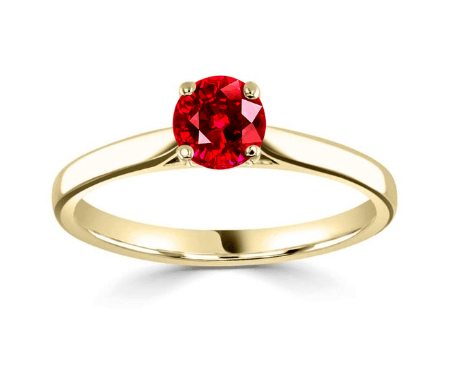 Ruby Valli - 0.94ct Ruby - Size 
L