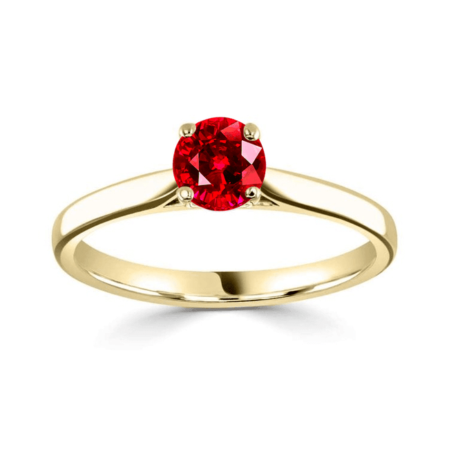Ruby Valli - 0.94ct Ruby - Size 
L