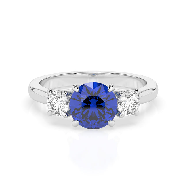 Sapphire Violet - 1.51ct Teal Sapphire - Size Not Sure