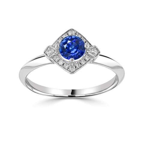 Sapphire Marigold - Holts Gems