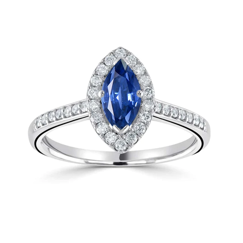 Sapphire Daisy - Holts Gems